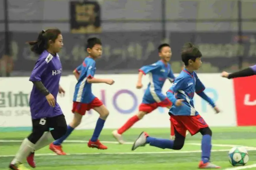 Club youth training photograph